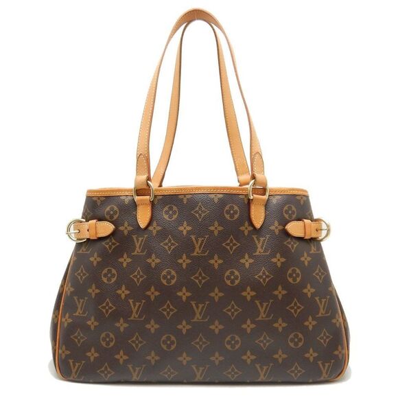 Louis Vuitton Monogram Batignolles Horizontal Tote Bag Brown - Picture 1 of 6